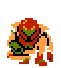 Samus crouching