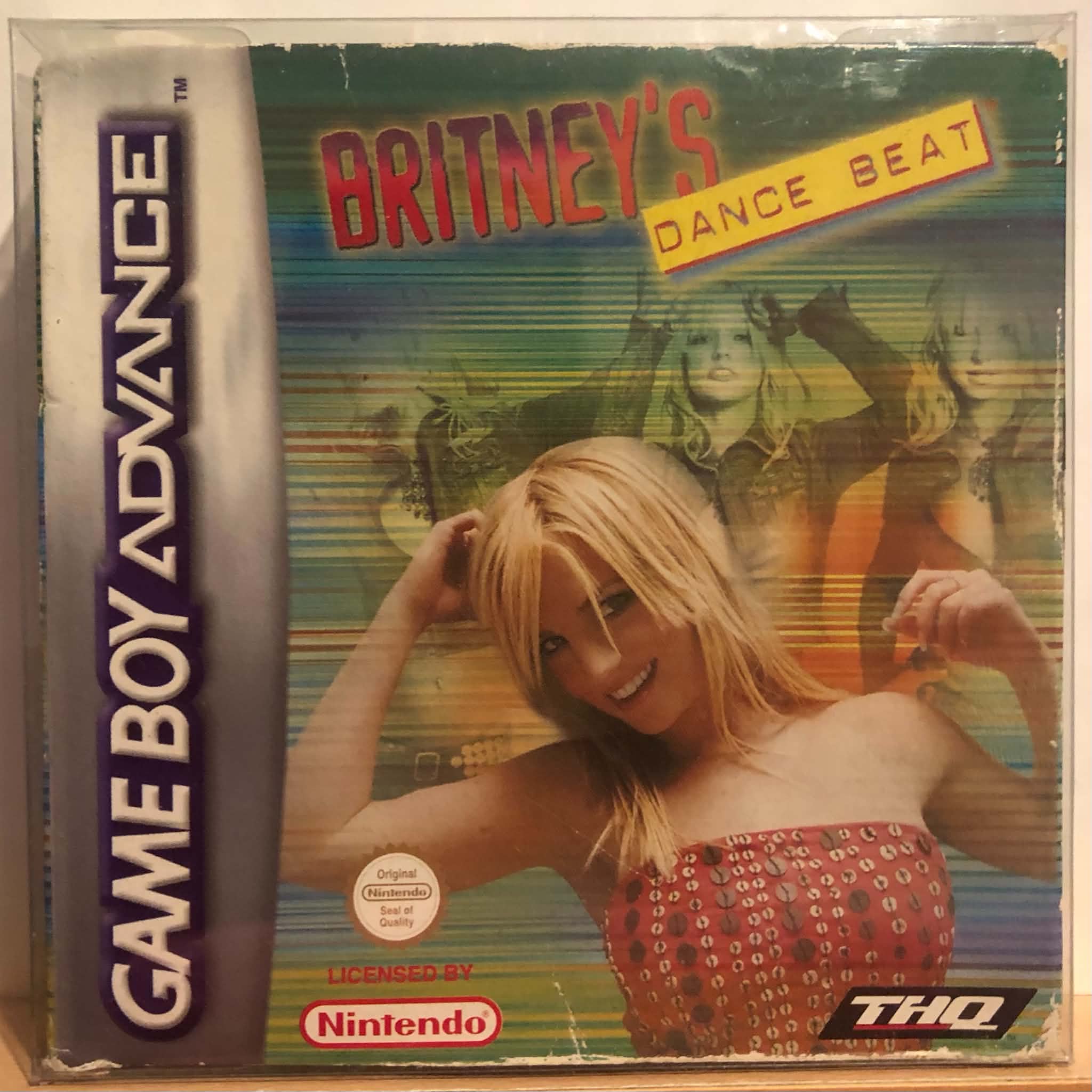 A photo of the gameboy game Britney's Dance Beat