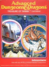 A red box for Advanced Dungeons and Dragons, Treasure of Tarmin, showing a skeleton, an ogre, a giant scorpion, and an adventurer entering a castle.