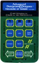 The green overlay with all of the buttons mapped out for the controller, things like open, attack, rest, pick up, or use ladder.